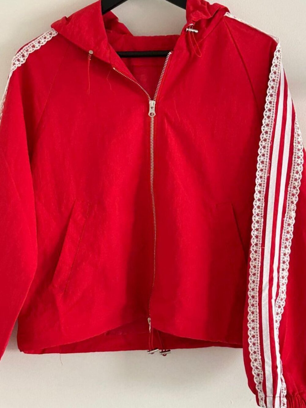 Cloud Ten Lace Windbreaker Hoodie